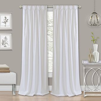 Achim Grant Back Tab Button Blackout Curtain Panel