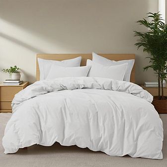 Unikome 100% Cotton Duvet Cover Set - Soft, Breathable, And Durable Bedding For A Comfortable Sleep