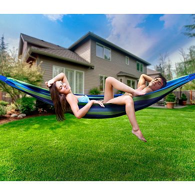 Sorbus Brazilian Hammock - Double Extra-Long Two Person Portable Hammock Bed
