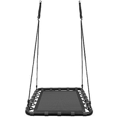 Sorbus Rectangular Outdoor Mat Swing for Tree, Swing Set, Playground - Accessories Included