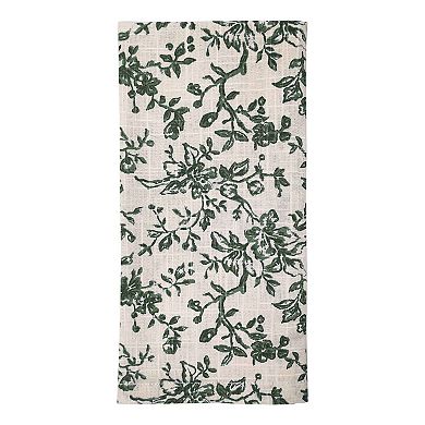 Mingle & Co. 4-Pack Floral Napkin Set