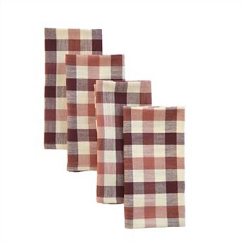 Mingle & Co. 4-pack Gingham Napkin Set