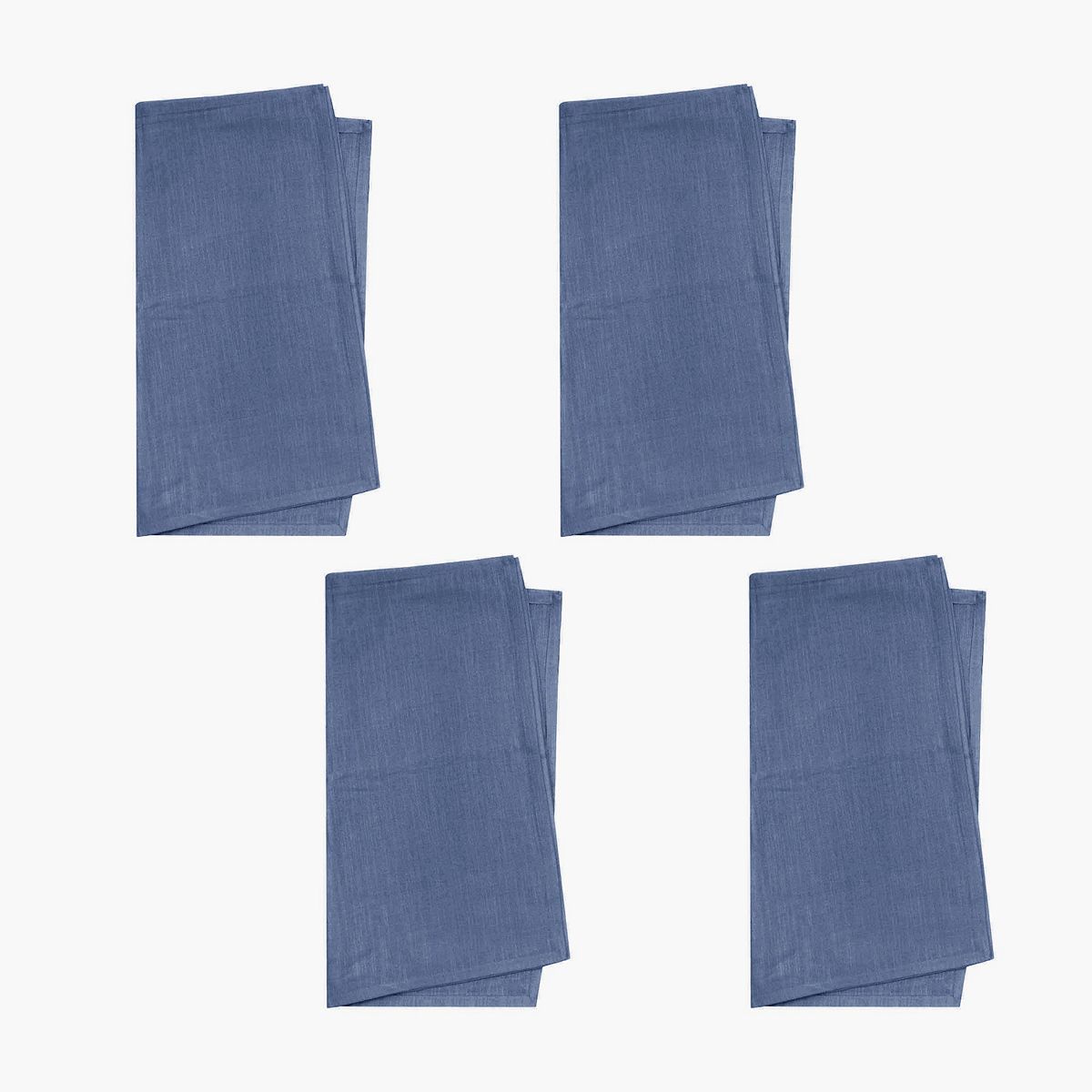 Mingle & Co. 4-Pack Woven Napkin Set - Blue