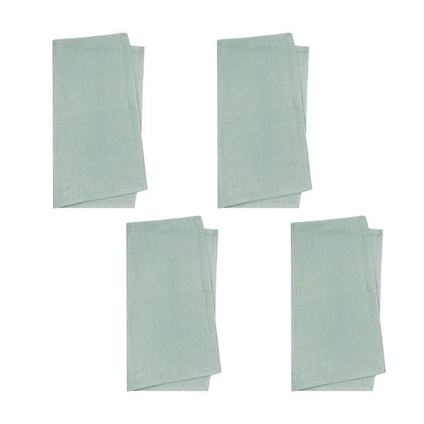 Mingle & Co. 4-Pack Woven Napkin Set - Green