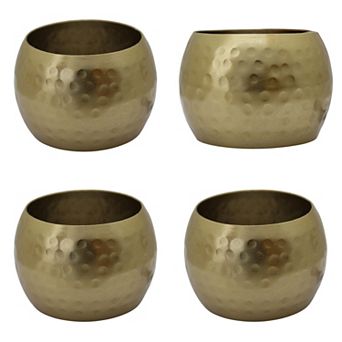 Mingle & Co. Hammered Napkin Ring