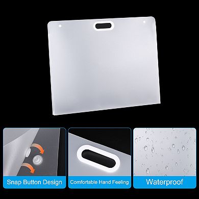 22" X 18" Plastic Art Portfolio For Artwork Drawing Sketch