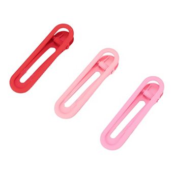 Classic Fashion Hair Clips Hairdo Clip 2.36"x0.67"x0.47" 3 pc
