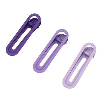 Classic Fashion Hair Clips Hairdo Clip 2.36"x0.67"x0.47" 3 pc