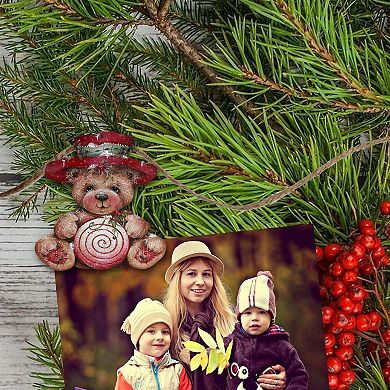 Spirit Of Christmas Wooden Clip-on Ornaments Set Of 6 By J. Mills-price