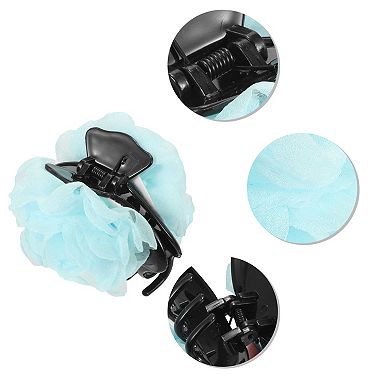 Fashion Rose Flower Hairpin Hairdo Clip For Women 3.35"x3.15"x2.76"