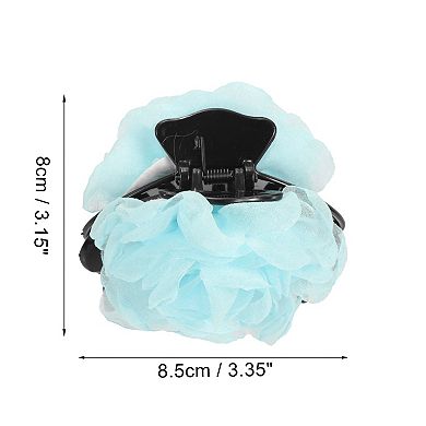 Fashion Rose Flower Hairpin Hairdo Clip For Women 3.35"x3.15"x2.76"