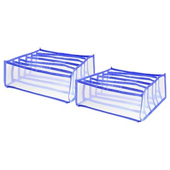 Underwear Drawer Organizer, Underwear Bra Socks Storage Box for Bra, Socks, Underwear, T-shirt, Pant