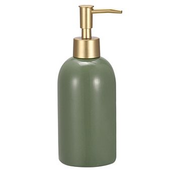 Soap Dispenser Ceramic Dish Hand Soap Dispenser With Stainless Steel Pump For Kitchen Bathroom