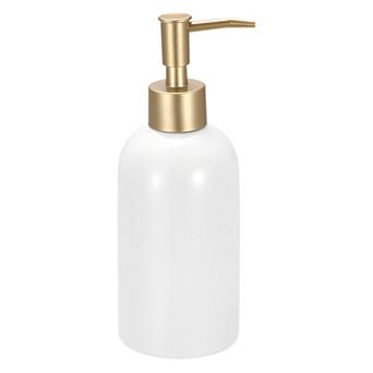 Soap Dispenser Ceramic Dish Hand Soap Dispenser With Stainless Steel Pump For Kitchen Bathroom