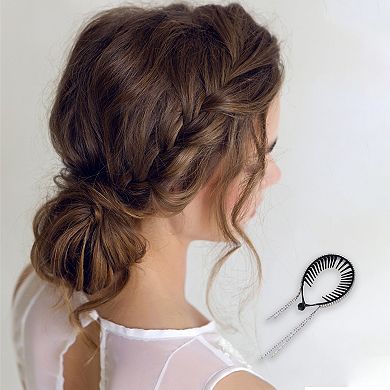 Classic Rhinestone Hairpin Hairdo Clip 1 Pcs