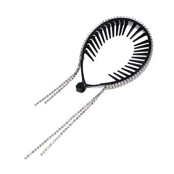 Classic Rhinestone Hairpin Hairdo Clip 1 pc