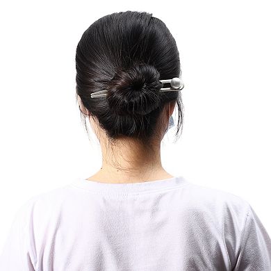 Grace Pearl U-shaped Hair Pins Hair Clips 5.79"x0.79"x0.75" 1 Pcs