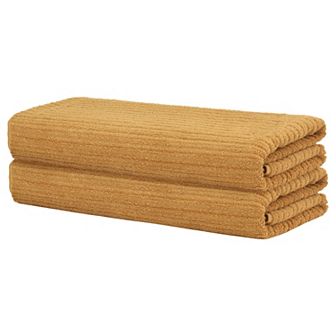 Cotton 2 Pack Soft Bath Towel Set, Highly Absorbent, Quick Dry, Lightweight Towel For Gym Hotel