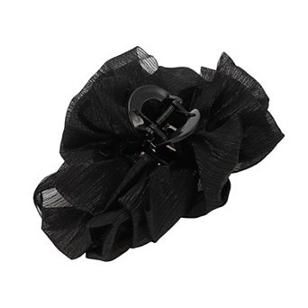 1 pc Classic Elegant Hair Clips Hairdo Clip For Women 6.50"x5.31"x1.89" Black