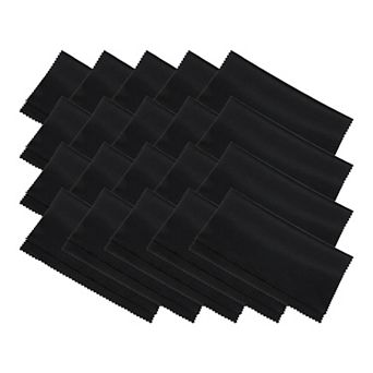 Microfiber Cleaning Cloth 7" x 6" Soft for Camera Lens Eyeglasses 20 pc