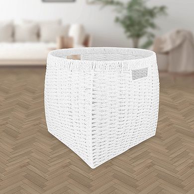 Belle Maison Large Round Storage Bin