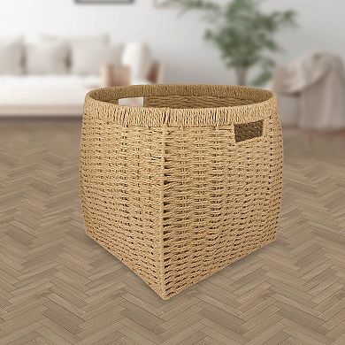Belle Maison Large Round Storage Bin