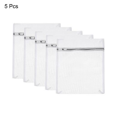 5 Pcs 15.7"x19.7" Mesh Laundry Bags With Zipper Mesh Wash Bags For Laundry