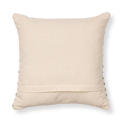 Sonoma Goods For Life® Chunky Textured Woven Plaid Throw Pillow