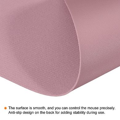 28"x14" Desk Mat Protector, PU Leather Non-Slip Mouse Pad Mat