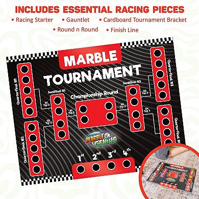 Marble Run Racing Set: 125-piece Marble Run Racing Set Toys For Kids