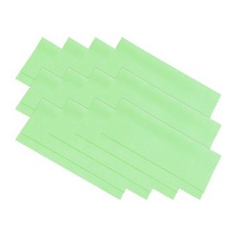 Microfiber Cleaning Cloth 6" x 6" Suede for Camera Lens Eyeglasses 12 pc