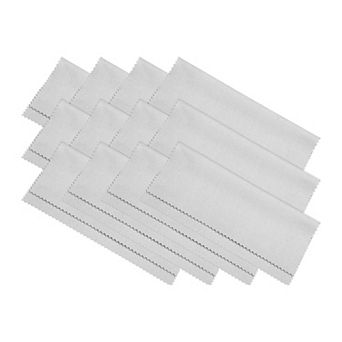 Microfiber Cleaning Cloth 6" x 6" Suede for Camera Lens Eyeglasses 12 pc