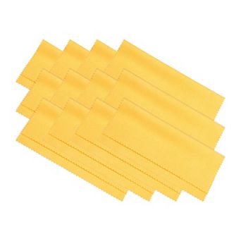 Microfiber Cleaning Cloth 6" x 6" Suede for Camera Lens Eyeglasses 12 pc