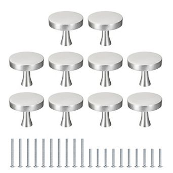 10 Pack Round Cabinet Knob, Dresser Knobs Kitchen Cabinet Drawer Pulls