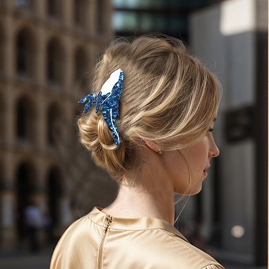 Shark Claw Clip Acetate Hair Clips Whale Hair Claw Funny Claw Clips For Women Blue