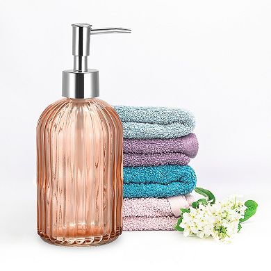 Soap Dispenser Glass Dish Hand Soap Dispenser With Pump For Kitchen