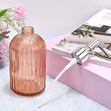 Soap Dispenser Glass Dish Hand Soap Dispenser With Pump For Kitchen