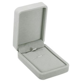 Necklace Box, Single Slot Vintage Jewelry Holder for Wedding Engagement Proposal Ceremony Style 2