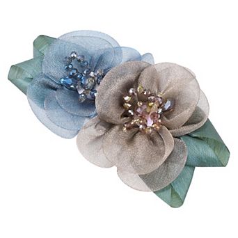Fashion Elegant Flower Hair Pin Hairdo Clip For Women 4.72"x2.56"x1.38" 1 pc