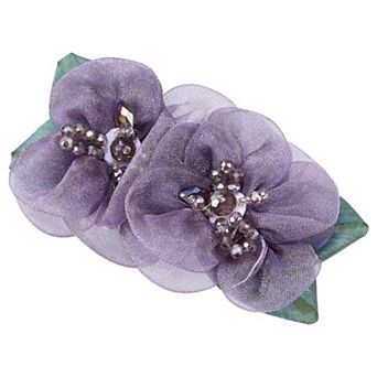 Fashion Elegant Flower Hair Pin Hairdo Clip For Women 4.72"x2.56"x1.38" 1 pc