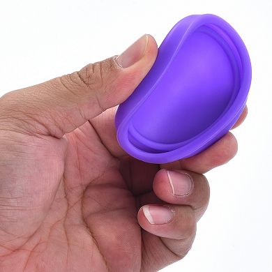 3pcs Small Condiment Containers With Lids, Stainless Steel Condiment Cup Dipping Cups, Purple