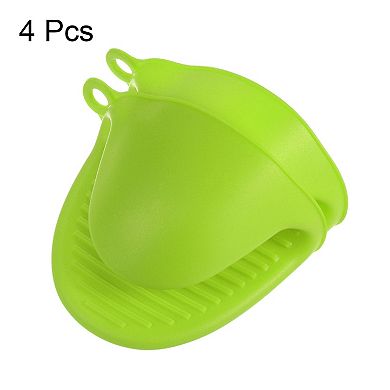 Oven Gloves Heat Resistant Pot Holder Mini Oven Mitts Pinch Rubber Mini Oven Mitts Thickened