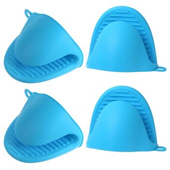 Oven Gloves Heat Resistant Pot Holder Mini Oven Mitts Pinch Rubber Mini Oven Mitts Thickened