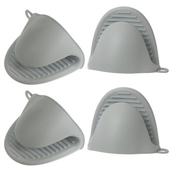 Oven Gloves Heat Resistant Pot Holder Mini Oven Mitts Pinch Rubber Mini Oven Mitts Thickened