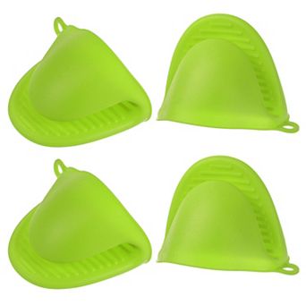 Oven Gloves Heat Resistant Pot Holder Mini Oven Mitts Pinch Rubber Mini Oven Mitts Thickened