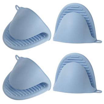 Oven Gloves Heat Resistant Pot Holder Mini Oven Mitts Pinch Rubber Mini Oven Mitts Thickened