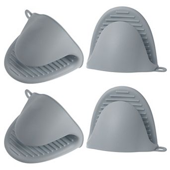 Oven Gloves Heat Resistant Pot Holder Mini Oven Mitts Pinch Rubber Mini Oven Mitts Thickened