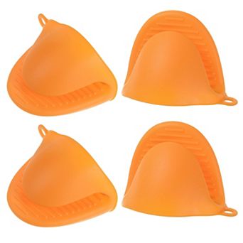 Oven Gloves Heat Resistant Pot Holder Mini Oven Mitts Pinch Rubber Mini Oven Mitts Thickened