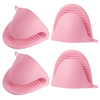 Oven Gloves Heat Resistant Pot Holder Mini Oven Mitts Pinch Rubber Mini Oven Mitts Thickened