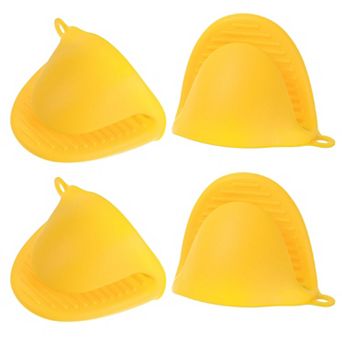 Oven Gloves Heat Resistant Pot Holder Mini Oven Mitts Pinch Rubber Mini Oven Mitts Thickened